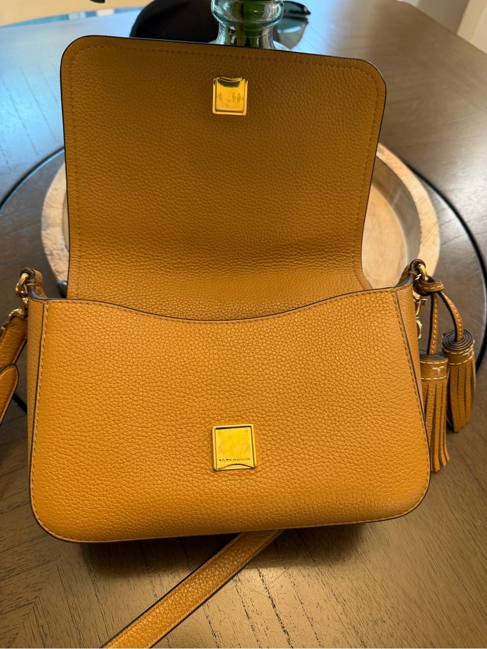 Tory Burch Thea Flap Crossbody Bag - Picture 9 of 10